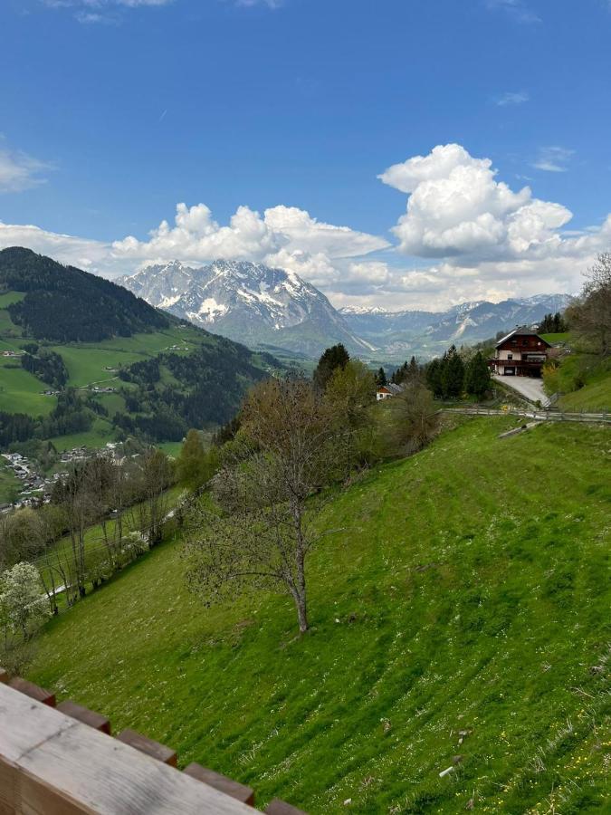 Apartamento Bergblick Hollnhof Donnersbach Exterior foto